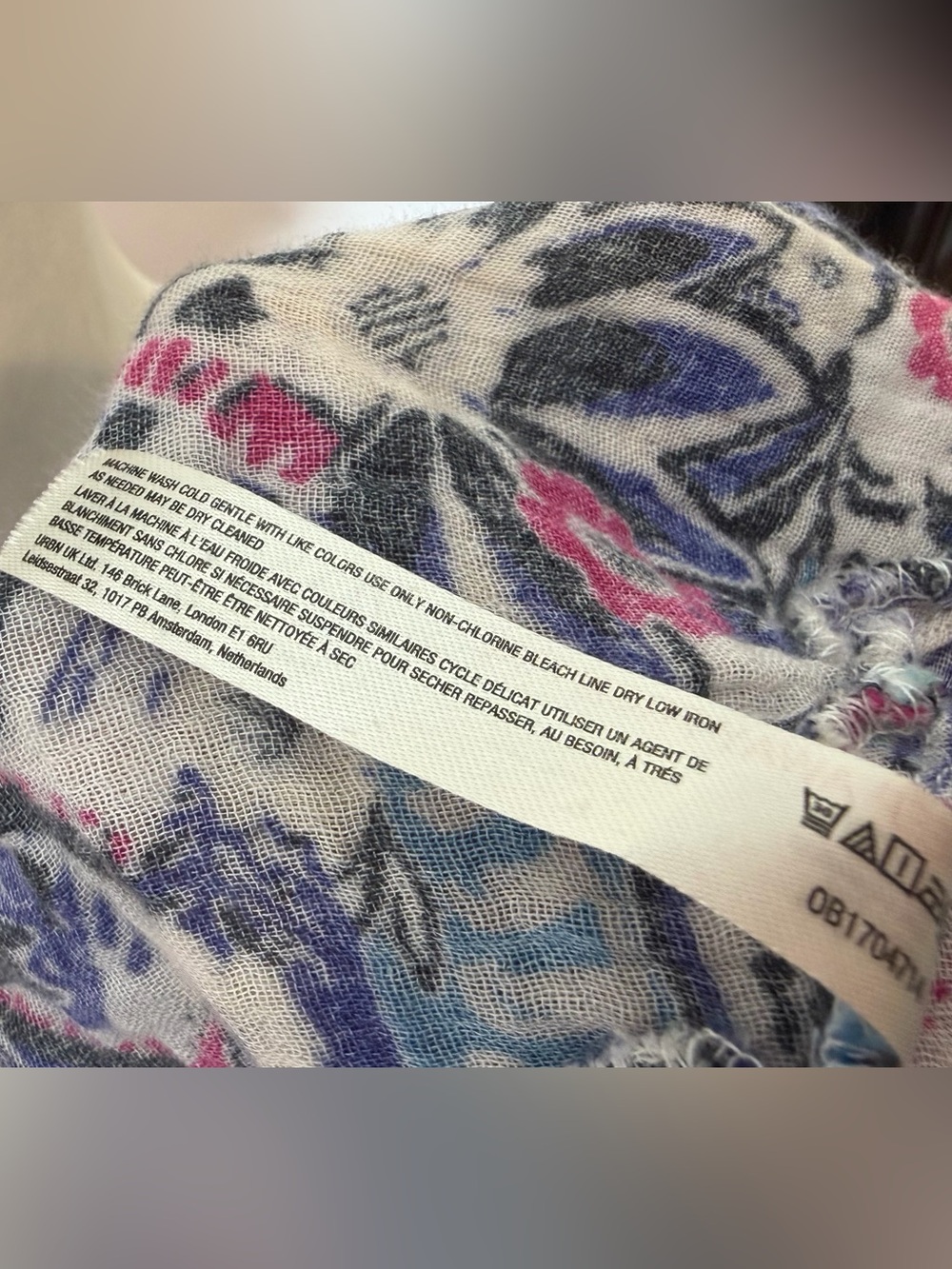 By Anthropologie Boho Off-Shoulder Floral Maxi Dress - Multicolor FLAW - Picture 11 of 12